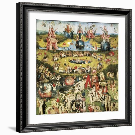 The Garden of Earthly Delights-Hieronymus Bosch-Framed Art Print