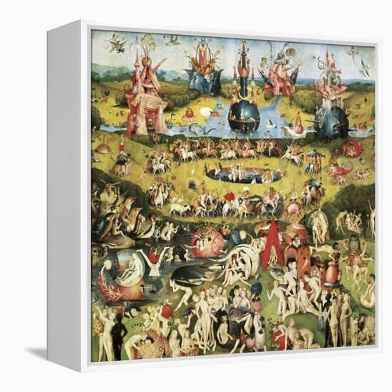 The Garden of Earthly Delights-Hieronymus Bosch-Framed Stretched Canvas