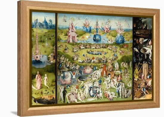 The Garden of Earthly Delights-Hieronymus Bosch-Framed Premier Image Canvas