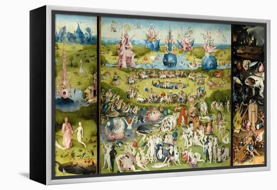 The Garden of Earthly Delights-Hieronymus Bosch-Framed Premier Image Canvas