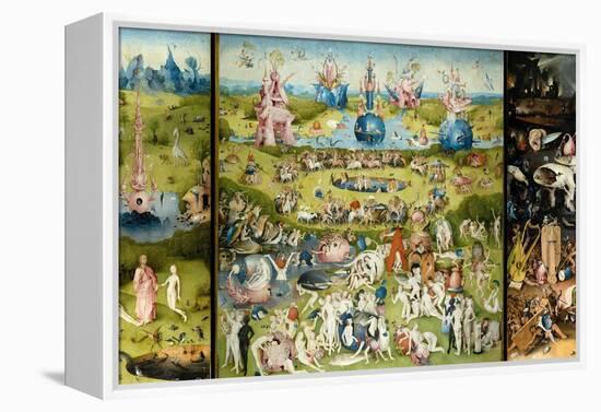 The Garden of Earthly Delights-Hieronymus Bosch-Framed Premier Image Canvas