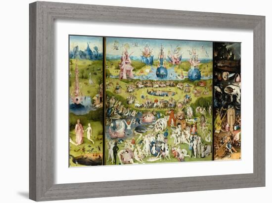 The Garden of Earthly Delights-Hieronymus Bosch-Framed Giclee Print