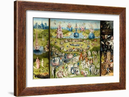 The Garden of Earthly Delights-Hieronymus Bosch-Framed Giclee Print