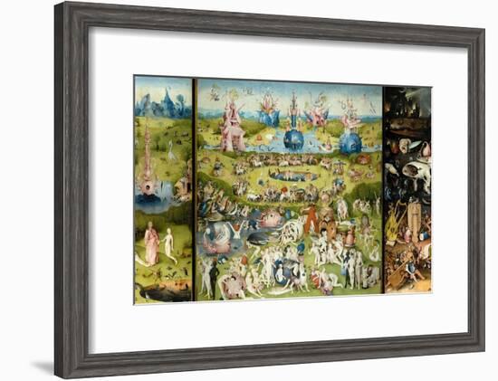 The Garden of Earthly Delights-Hieronymus Bosch-Framed Giclee Print