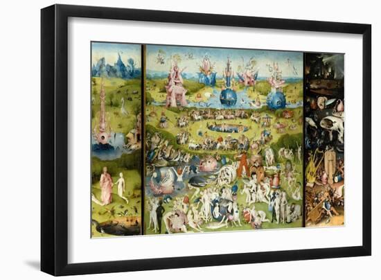 The Garden of Earthly Delights-Hieronymus Bosch-Framed Giclee Print