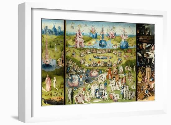 The Garden of Earthly Delights-Hieronymus Bosch-Framed Giclee Print