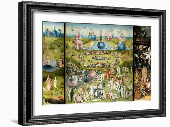 The Garden of Earthly Delights-Hieronymus Bosch-Framed Giclee Print