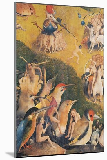 The Garden of Earthly Delights-Hieronymus Bosch-Mounted Giclee Print