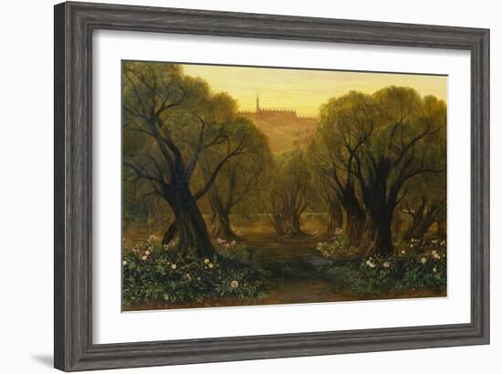 The Garden of Gethsemane-Edward Lear-Framed Giclee Print