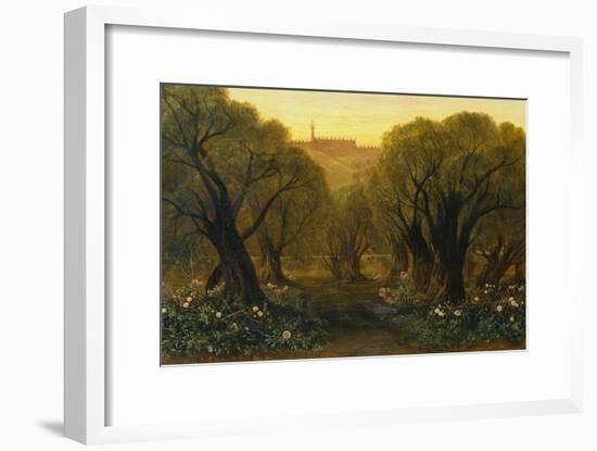 The Garden of Gethsemane-Edward Lear-Framed Giclee Print