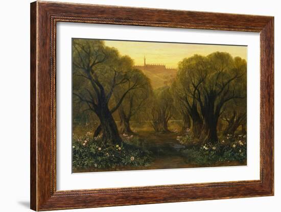 The Garden of Gethsemane-Edward Lear-Framed Giclee Print