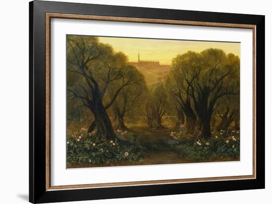 The Garden of Gethsemane-Edward Lear-Framed Giclee Print