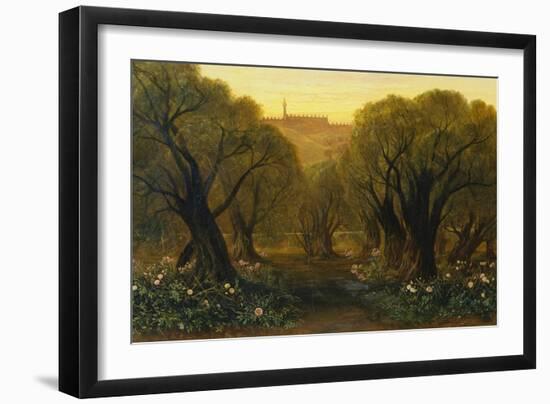 The Garden of Gethsemane-Edward Lear-Framed Giclee Print