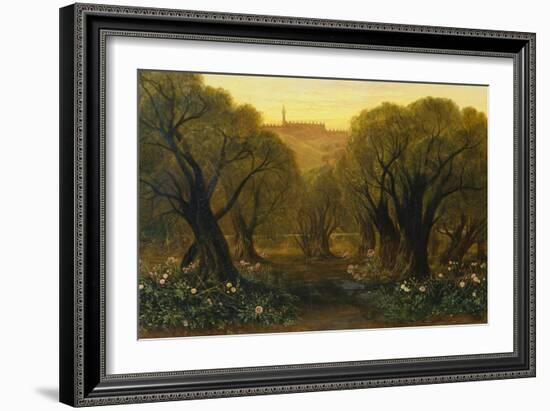 The Garden of Gethsemane-Edward Lear-Framed Giclee Print