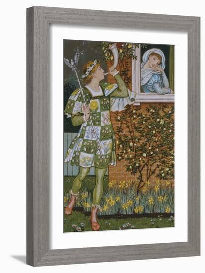 The Garden of Love-Walter Crane-Framed Giclee Print