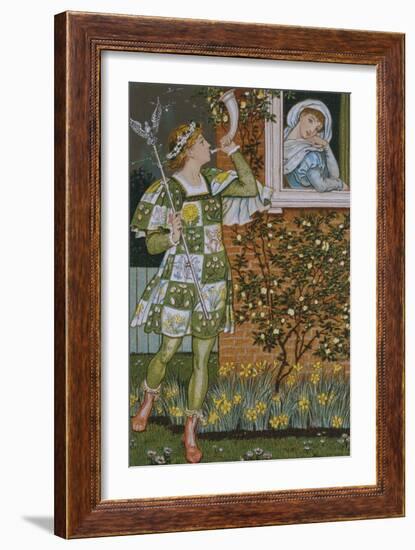 The Garden of Love-Walter Crane-Framed Giclee Print