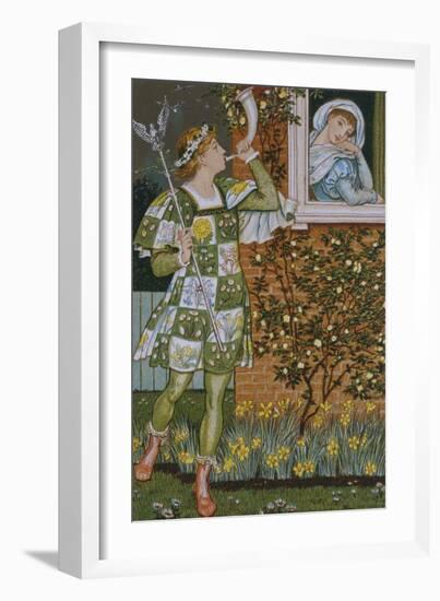 The Garden of Love-Walter Crane-Framed Giclee Print