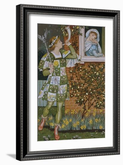 The Garden of Love-Walter Crane-Framed Giclee Print