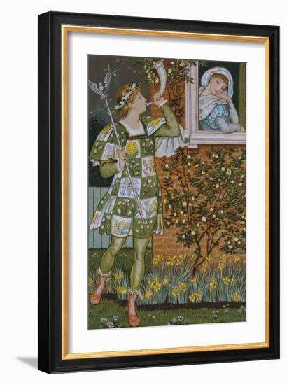 The Garden of Love-Walter Crane-Framed Giclee Print