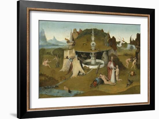 The Garden of Paradise, 1510-20-Hieronymus Bosch-Framed Giclee Print