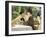 The Garden of Pere Lathuille, 1879-Edouard Manet-Framed Giclee Print