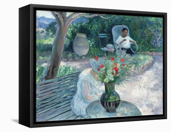 The Garden of Pradet, C.1923-Henri Lebasque-Framed Premier Image Canvas