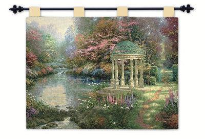 thomas kinkade wall tapestry