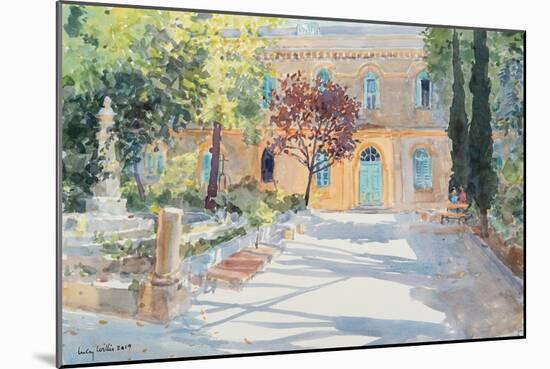 The Garden of Saint Anne?S Church, Jerusalem, 2019 (W/C on Paper)-Lucy Willis-Mounted Giclee Print