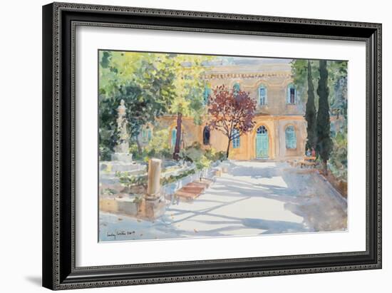 The Garden of Saint Anne?S Church, Jerusalem, 2019 (W/C on Paper)-Lucy Willis-Framed Giclee Print