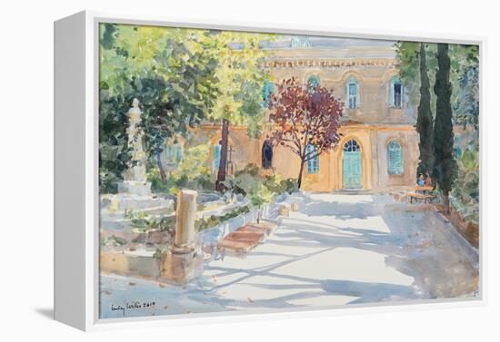 The Garden of Saint Anne?S Church, Jerusalem, 2019 (W/C on Paper)-Lucy Willis-Framed Premier Image Canvas