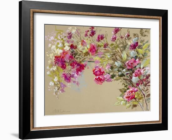 The Garden of the Rose II-Nel Whatmore-Framed Giclee Print