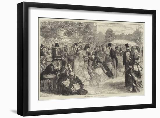 The Garden Party at Buckingham Palace-null-Framed Giclee Print