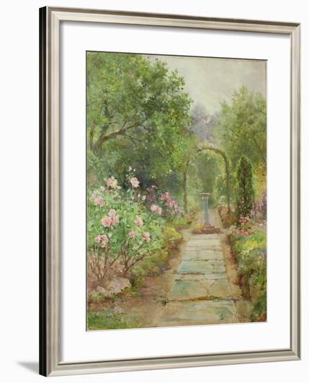 The Garden Path-Ernest Walbourn-Framed Giclee Print