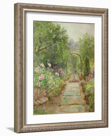 The Garden Path-Ernest Walbourn-Framed Giclee Print