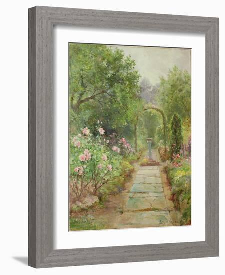 The Garden Path-Ernest Walbourn-Framed Giclee Print