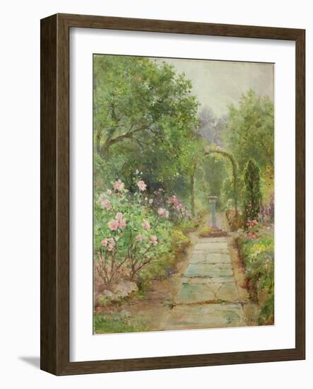 The Garden Path-Ernest Walbourn-Framed Giclee Print