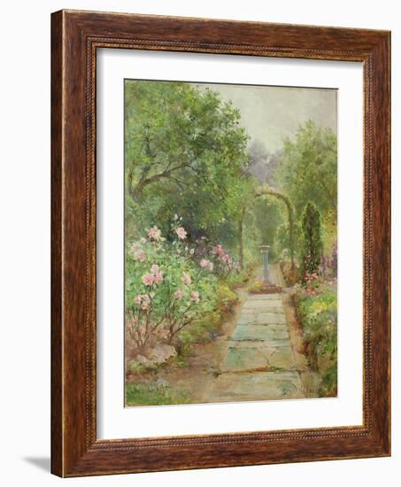 The Garden Path-Ernest Walbourn-Framed Giclee Print