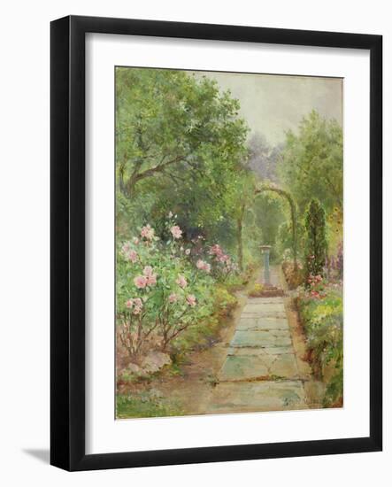 The Garden Path-Ernest Walbourn-Framed Giclee Print