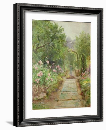 The Garden Path-Ernest Walbourn-Framed Giclee Print