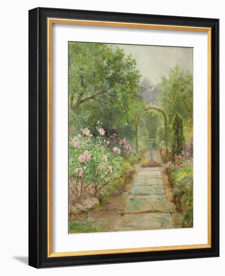 The Garden Path-Ernest Walbourn-Framed Giclee Print