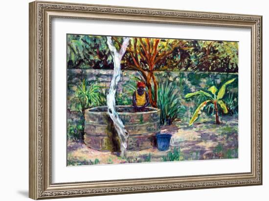 The Garden Well, 2017-Tilly Willis-Framed Giclee Print