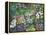 The Garden with Birds and Butterflies-Hilary Jones-Framed Premier Image Canvas