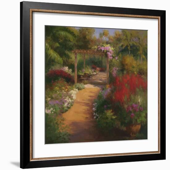 The Garden-Hulme-Framed Art Print