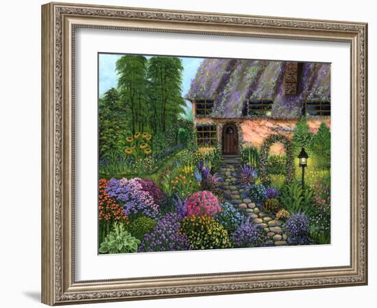 The Garden-Bonnie B. Cook-Framed Giclee Print