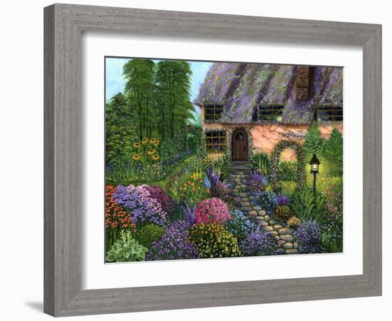 The Garden-Bonnie B. Cook-Framed Giclee Print