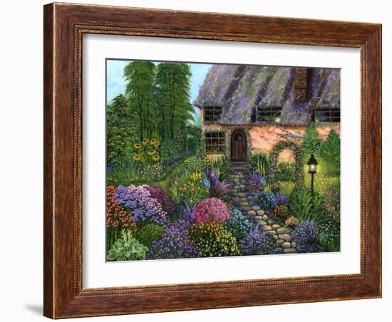 The Garden-Bonnie B. Cook-Framed Giclee Print