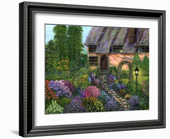 The Garden-Bonnie B. Cook-Framed Giclee Print