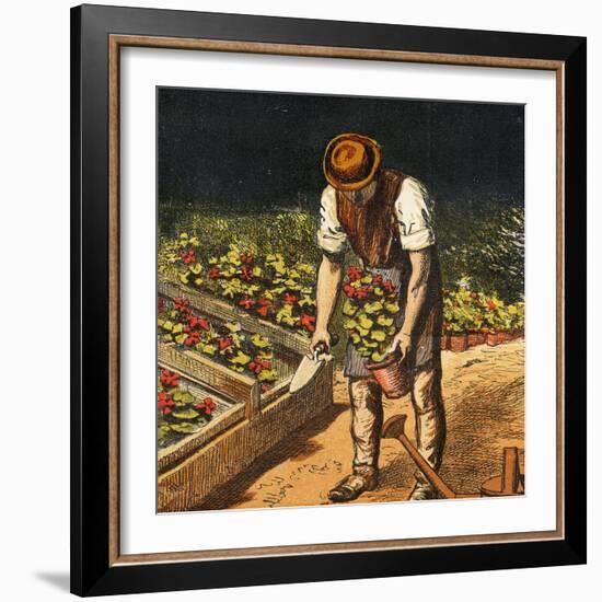 The Gardener, 1867-null-Framed Giclee Print