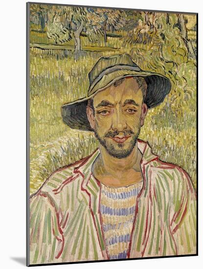 The Gardener by Vincent Van Gogh-null-Mounted Giclee Print