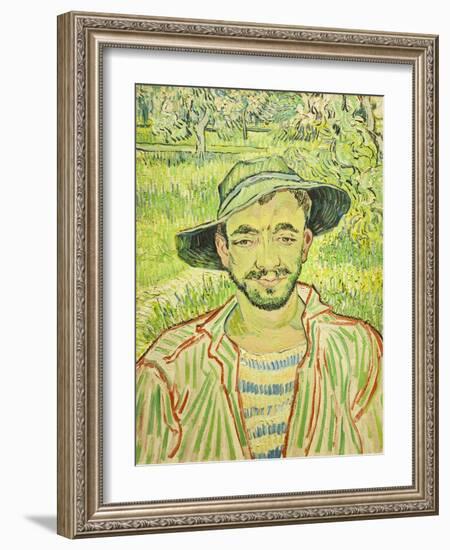 The Gardener, or Young Peasant, 1889-Vincent van Gogh-Framed Giclee Print